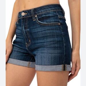 KanCan Dark Blue Jean Shorts